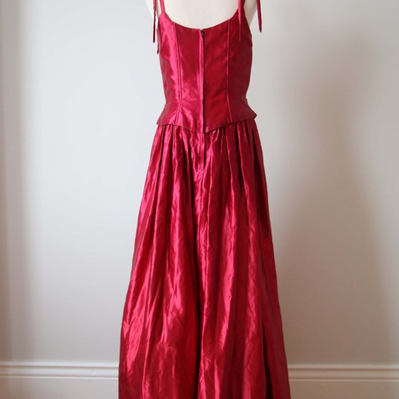 90's Gunne Sax Ball Gown - Picture 8 of 9